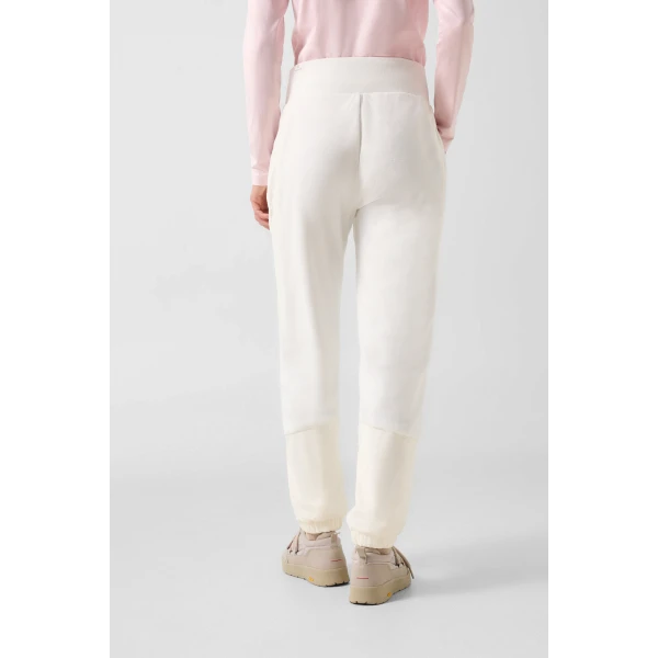 Bogner Lima Fleece Jogging Trousers in Off White, view 4 | Sweatpants | Coveti