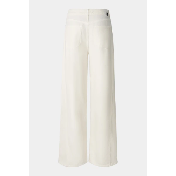Bogner Lizzy Jeans in Off White, view 2 | Denim | Coveti