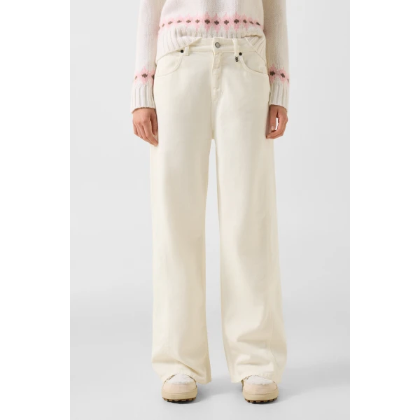 Bogner Lizzy Jeans in Off White, view 3 | Denim | Coveti