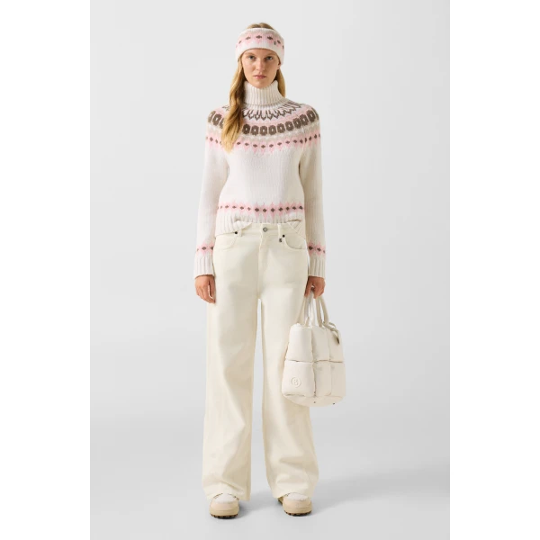 Bogner Lizzy Jeans in Off White, view 5 | Denim | Coveti