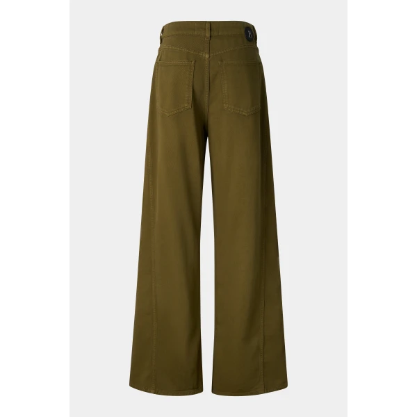 Bogner Lizzy Jeans in Olive, view 2 | Denim | Coveti
