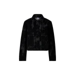 Bogner Lore Denim Jacket in Black | Denim | Coveti