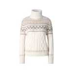 Bogner Lorely Cashmere Jumper in Off White and Beige | Sweaters | Coveti