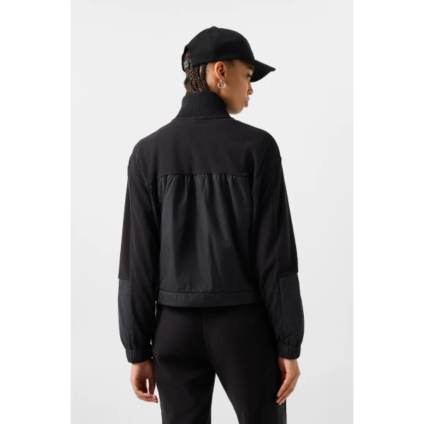 Bogner Lucy Fleece Jacket in Black, view 5 | Jackets | Coveti