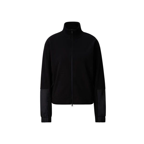 Bogner Lucy Fleece Jacket in Black | Jackets | Coveti