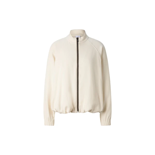 Maditha Jersey Jacket in Off White