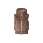 Bogner Manda Faux Fur Down Waistcoat in Hazel Bogner Manda Faux Fur Down Waistcoat in Hazel | Vests | Coveti