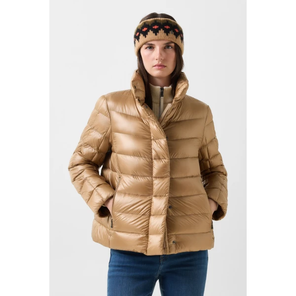 Bogner Marcy Down Jacket in Camel, view 4 | Jackets | Coveti