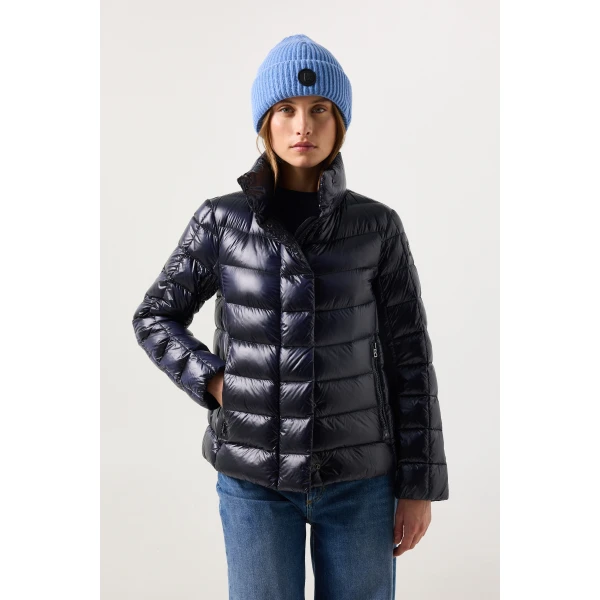 Bogner Marcy Down Jacket in Navy, view 4 | Jackets | Coveti