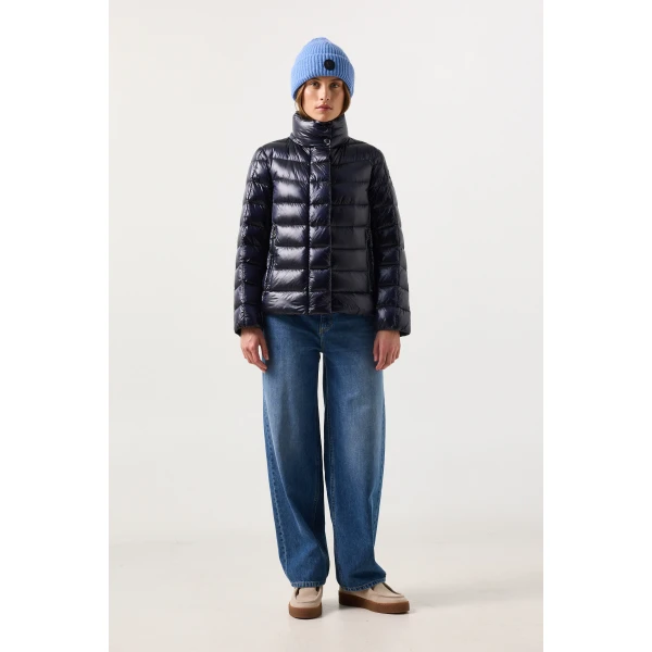 Bogner Marcy Down Jacket in Navy, view 6 | Jackets | Coveti