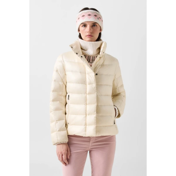 Bogner Marcy Down Jacket in Off White, view 4 | Jackets | Coveti