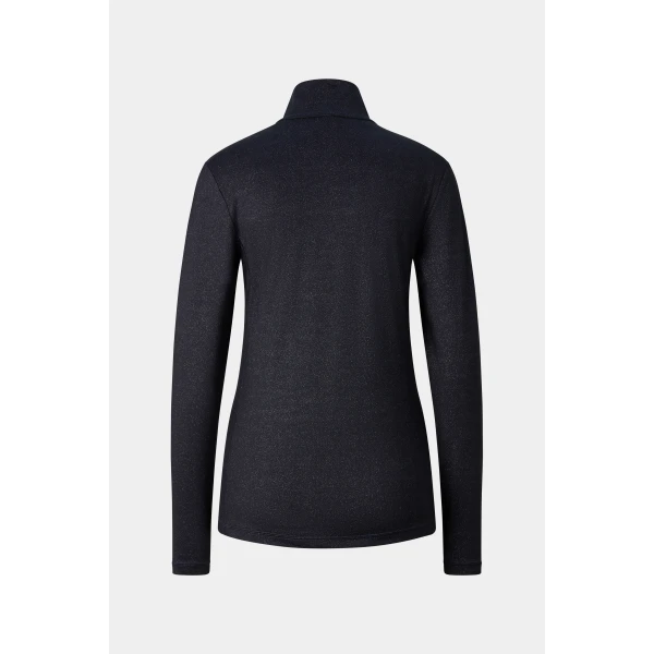 Bogner Margo First Layer in Navy 9216, view 2 | Long Sleeve | Coveti