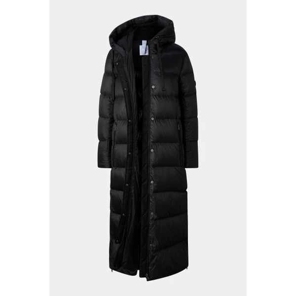 Bogner Maxie Down Coat in Black, view 2 | Coats | Coveti