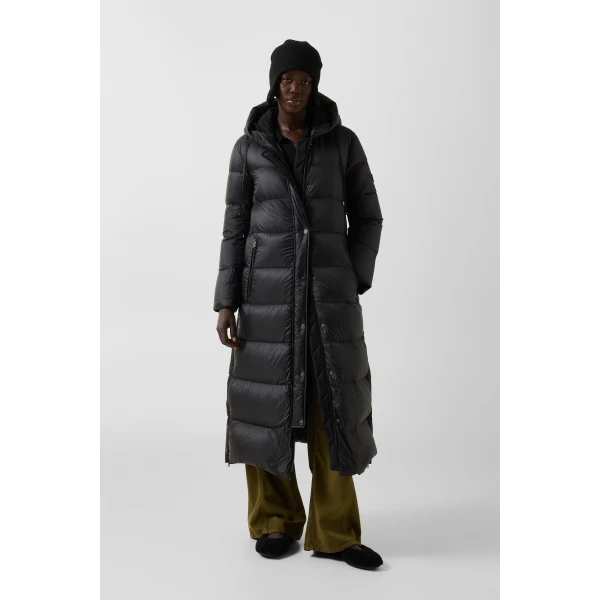 Bogner Maxie Down Coat in Black, view 4 | Coats | Coveti