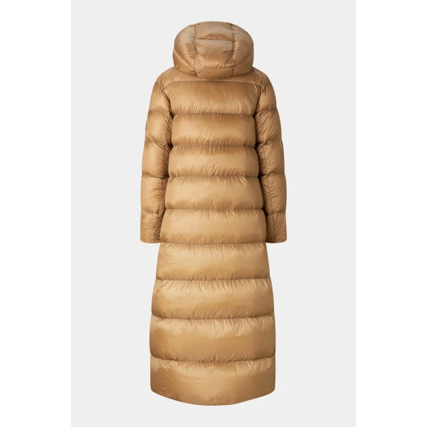 Bogner Maxie Down Coat in Camel, view 3 | Coats | Coveti