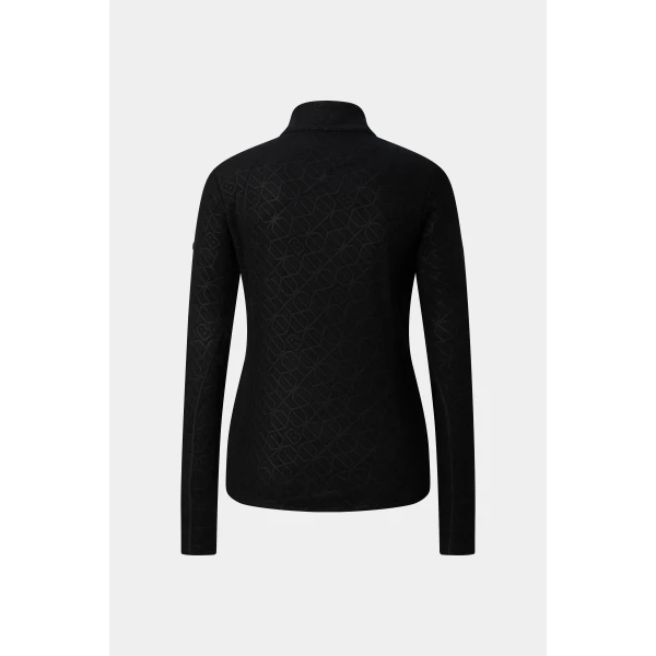 Bogner Medita First Layer in Black, view 2 | Long Sleeve | Coveti