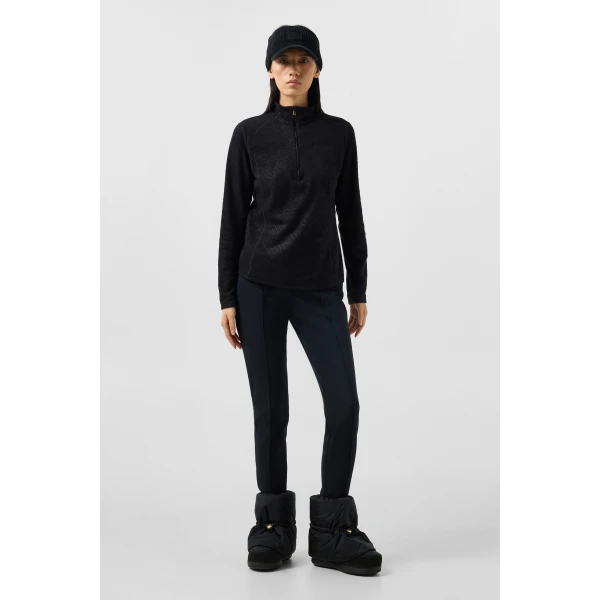 Bogner Medita First Layer in Black, view 5 | Long Sleeve | Coveti