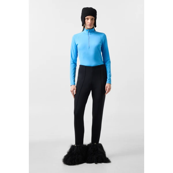 Bogner Medita First Layer in Cyan-Blue, view 5 | Long Sleeve | Coveti