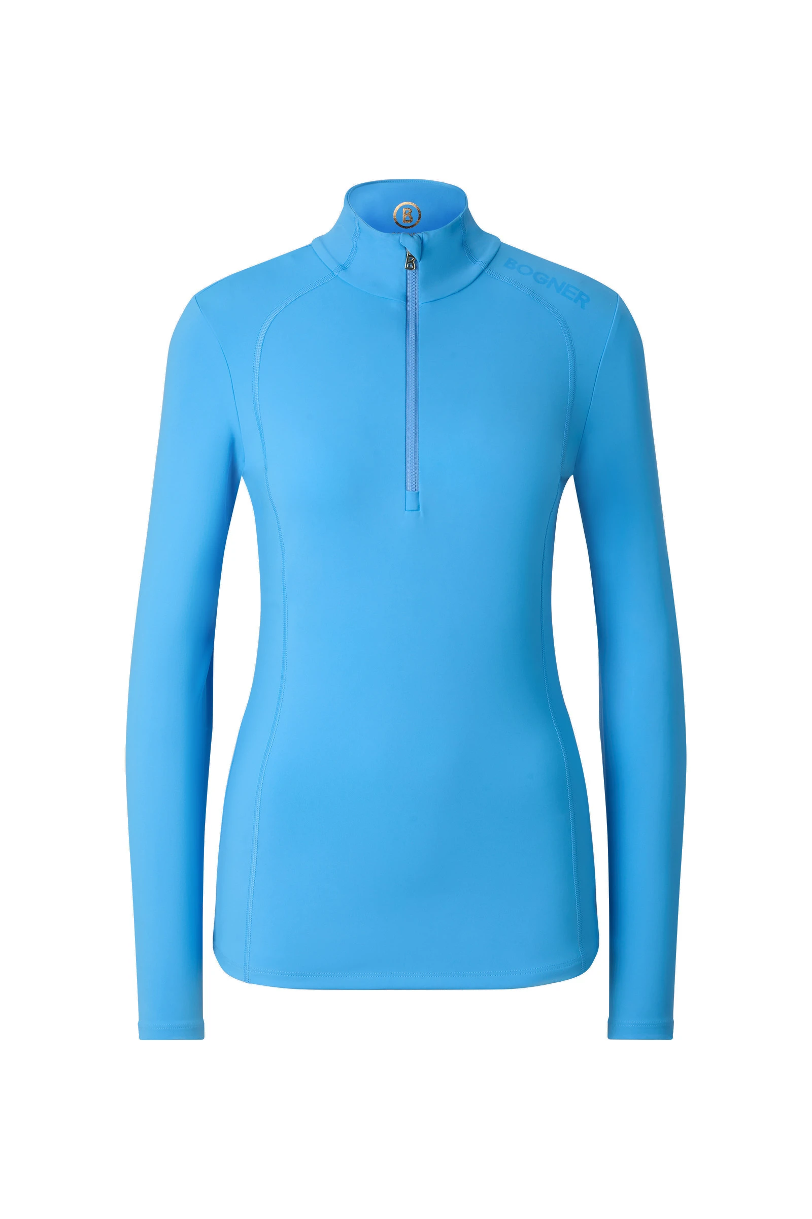 Bogner Medita First Layer in Cyan-Blue Bogner Medita First Layer in Cyan-Blue | Long Sleeve | Coveti