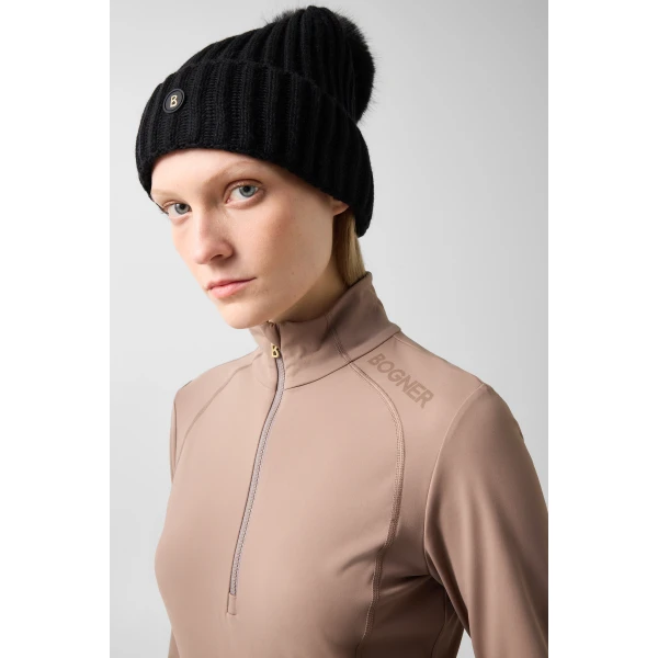 Bogner Medita First Layer in Hazel, view 6 | Long Sleeve | Coveti