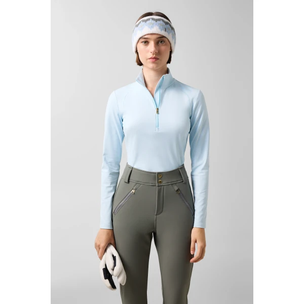 Bogner Medita First Layer in Light Blue, view 3 | Long Sleeve | Coveti