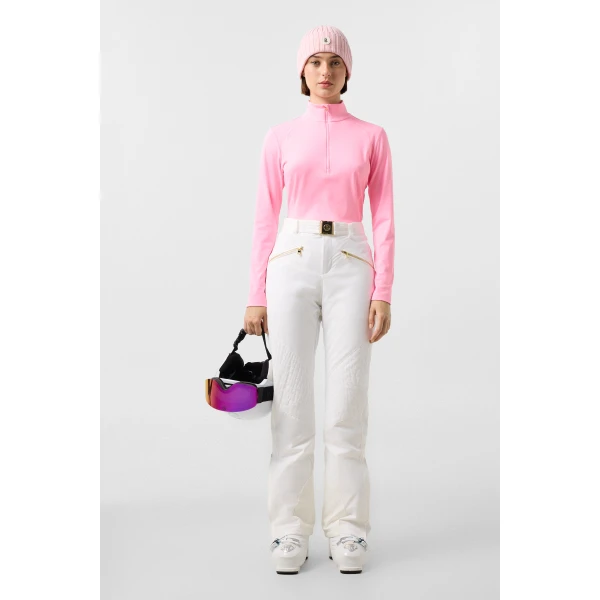 Bogner Medita First Layer in Neon Pink, view 5 | Long Sleeve | Coveti