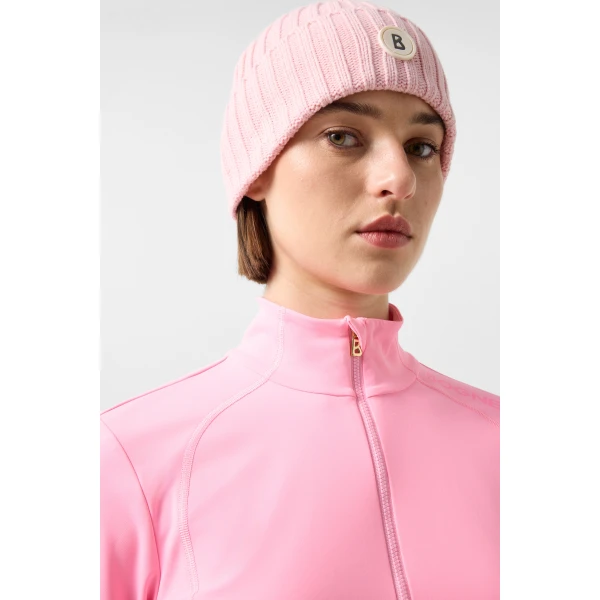Bogner Medita First Layer in Neon Pink, view 6 | Long Sleeve | Coveti