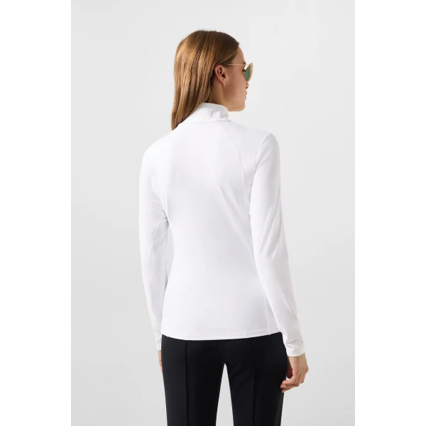 Bogner Medita First Layer in Off White 2261, view 4 | Long Sleeve | Coveti