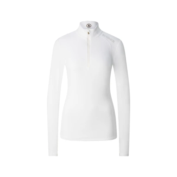 Bogner Medita First Layer in Off White 2261 | Long Sleeve | Coveti