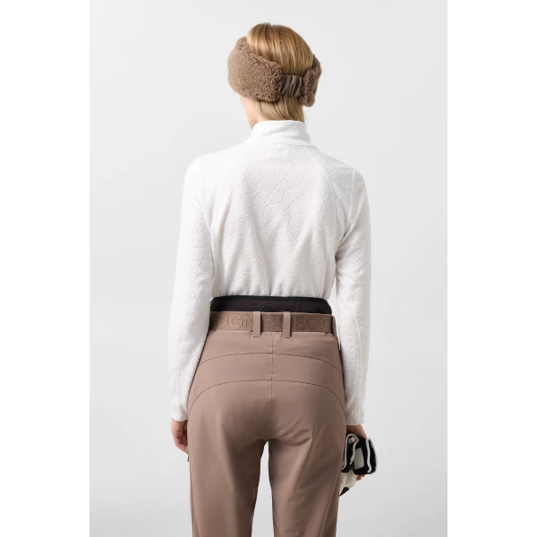 Bogner Medita First Layer in Off White, view 4 | Long Sleeve | Coveti