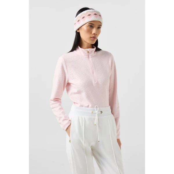 Bogner Medita First Layer in Pink, view 3 | Long Sleeve | Coveti