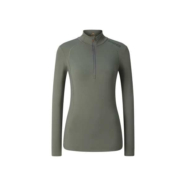 Bogner Medita First Layer in Sage Grey | Long Sleeve | Coveti