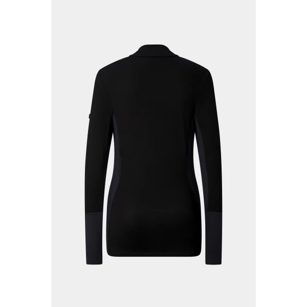 Bogner Melika First Layer in Black, view 2 | Long Sleeve | Coveti