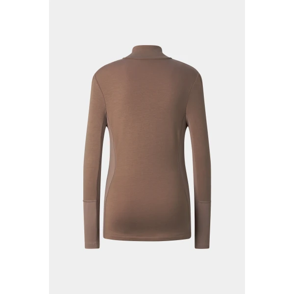 Bogner Melika First Layer in Hazel, view 2 | Long Sleeve | Coveti