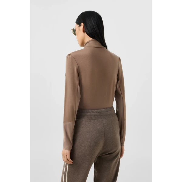Bogner Melika First Layer in Hazel, view 4 | Long Sleeve | Coveti