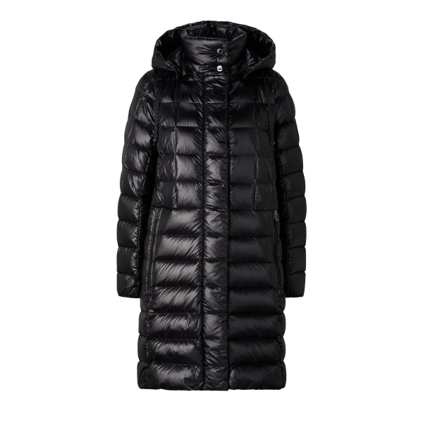 Bogner Meryl Down Coat in Black | Coats | Coveti