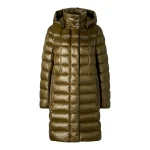 Bogner Meryl Down Coat in Olive | Coats | Coveti