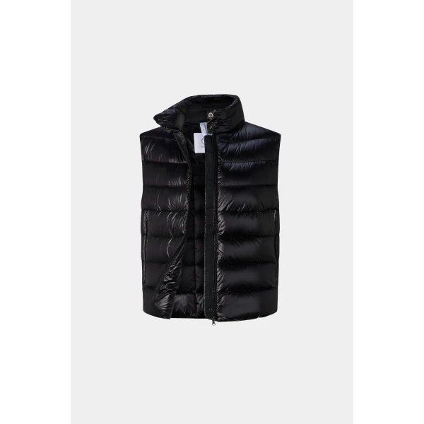 Bogner Milly Lightweight Down Vest in Black, view 2 | Vests | Coveti