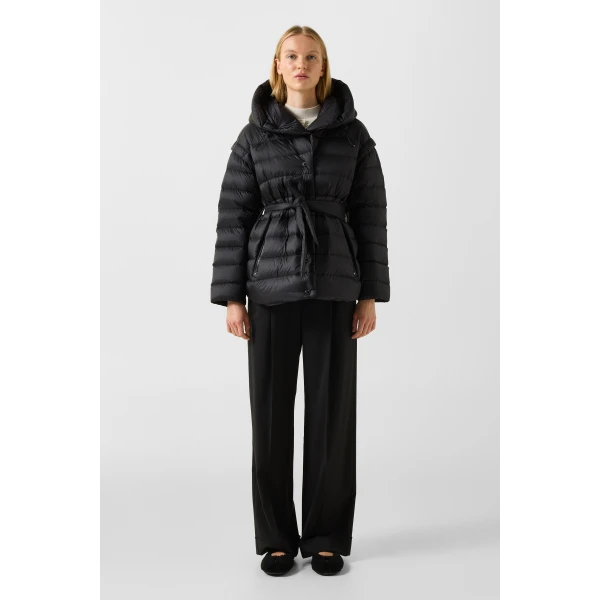 Bogner Minnie Down Jacket in Black, view 6 | Jackets | Coveti