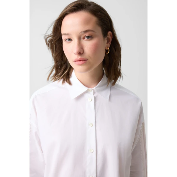 Bogner Misty Shirt Blouse in White, view 6 | Shirts | Coveti