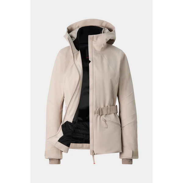 Bogner Moia Ski Jacket in Beige, view 2 | Jackets | Coveti