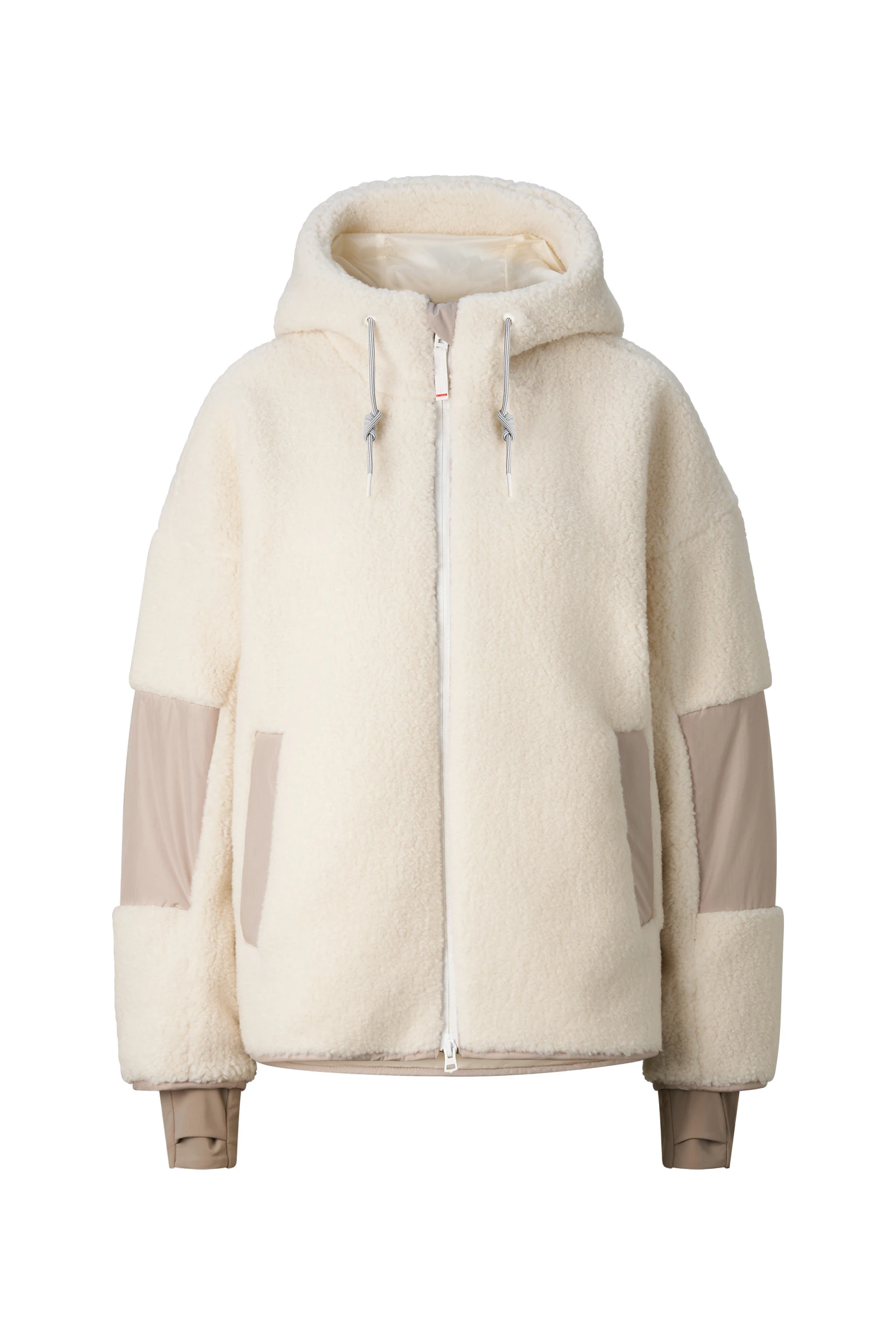 Bogner Naera Mid-Layer Teddy Jacket in Off White Bogner Naera Mid-Layer Teddy Jacket in Off White | Jackets | Coveti