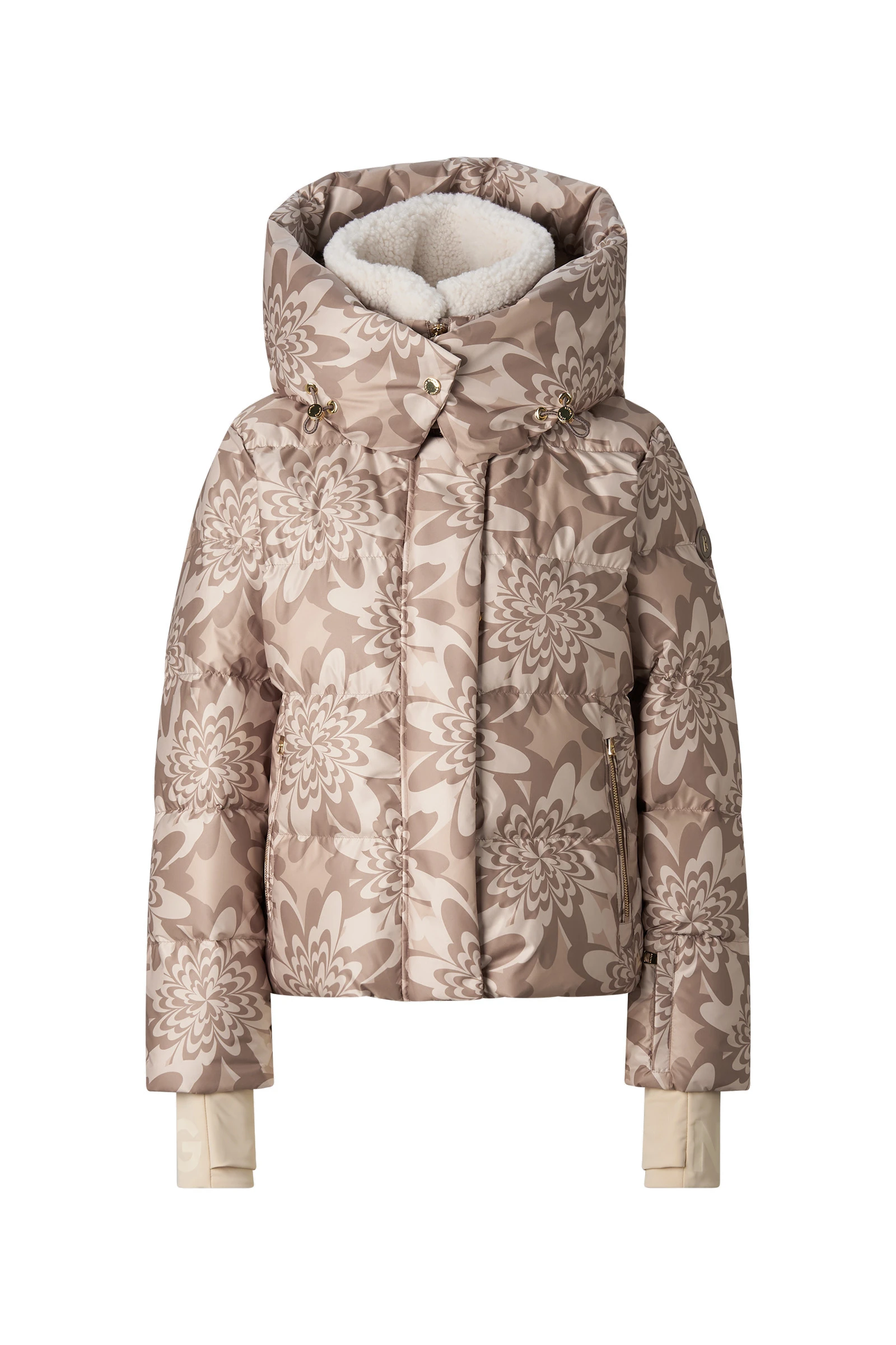 Bogner Naia Down Ski Jacket in Hazel and Beige Bogner Naia Down Ski Jacket in Hazel and Beige | Jackets | Coveti
