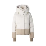 Bogner Naia Down Ski Jacket in Off White | Jackets | Coveti