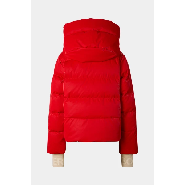 Bogner Naia Down Ski Jacket in Red, view 3 | Jackets | Coveti