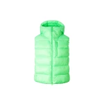 Bogner Naima Quilted Waistcoat in Neon Green | Vests | Coveti