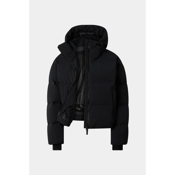 Bogner Neila Ski Jacket in Black, view 2 | Jackets | Coveti
