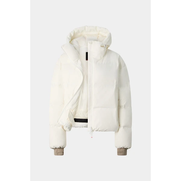 Bogner Neila Ski Jacket in Off White, view 2 | Jackets | Coveti
