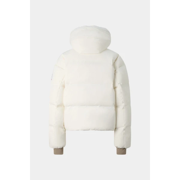 Bogner Neila Ski Jacket in Off White, view 3 | Jackets | Coveti