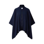 Bogner Nellie Wool Mix Poncho in Navy Bogner Nellie Wool Mix Poncho in Navy | Sweaters | Coveti